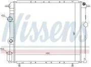 Kühler, Motorkühlung NISSENS 641011