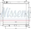 Kühler, Motorkühlung NISSENS 64169 Bild Kühler, Motorkühlung NISSENS 64169