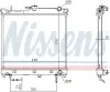 Kühler, Motorkühlung NISSENS 641753 Bild Kühler, Motorkühlung NISSENS 641753