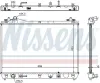 Kühler, Motorkühlung NISSENS 64199 Bild Kühler, Motorkühlung NISSENS 64199