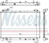 Kühler, Motorkühlung NISSENS 64201 Bild Kühler, Motorkühlung NISSENS 64201