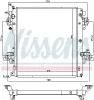 Kühler, Motorkühlung NISSENS 646824 Bild Kühler, Motorkühlung NISSENS 646824