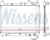 Kühler, Motorkühlung NISSENS 64798 Bild Kühler, Motorkühlung NISSENS 64798