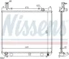 Kühler, Motorkühlung NISSENS 64858A Bild Kühler, Motorkühlung NISSENS 64858A