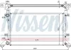 Kühler, Motorkühlung NISSENS 65231A Bild Kühler, Motorkühlung NISSENS 65231A