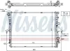 Kühler, Motorkühlung NISSENS 65275A Bild Kühler, Motorkühlung NISSENS 65275A