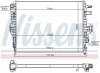 Kühler, Motorkühlung NISSENS 65297 Bild Kühler, Motorkühlung NISSENS 65297