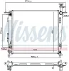 Kühler, Motorkühlung NISSENS 666223