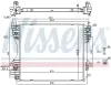 Kühler, Motorkühlung NISSENS 66706 Bild Kühler, Motorkühlung NISSENS 66706