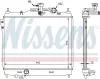 Kühler, Motorkühlung NISSENS 67048 Bild Kühler, Motorkühlung NISSENS 67048