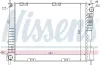 Kühler, Motorkühlung NISSENS 67283 Bild Kühler, Motorkühlung NISSENS 67283