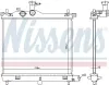 Kühler, Motorkühlung NISSENS 675023 Bild Kühler, Motorkühlung NISSENS 675023
