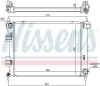 Kühler, Motorkühlung NISSENS 67616 Bild Kühler, Motorkühlung NISSENS 67616