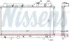 Kühler, Motorkühlung NISSENS 68101A Bild Kühler, Motorkühlung NISSENS 68101A