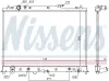 Kühler, Motorkühlung NISSENS 68525 Bild Kühler, Motorkühlung NISSENS 68525