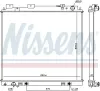 Kühler, Motorkühlung NISSENS 68744 Bild Kühler, Motorkühlung NISSENS 68744