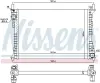 Kühler, Motorkühlung NISSENS 69224 Bild Kühler, Motorkühlung NISSENS 69224