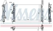 Kühler, Motorkühlung NISSENS 69238