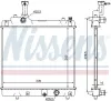 Kühler, Motorkühlung NISSENS 69401 Bild Kühler, Motorkühlung NISSENS 69401