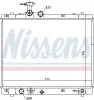 Kühler, Motorkühlung NISSENS 69402 Bild Kühler, Motorkühlung NISSENS 69402