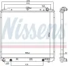 Kühler, Motorkühlung NISSENS 69485 Bild Kühler, Motorkühlung NISSENS 69485