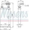 Wärmetauscher, Innenraumheizung NISSENS 70519 Bild Wärmetauscher, Innenraumheizung NISSENS 70519