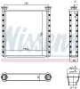 Wärmetauscher, Innenraumheizung NISSENS 70533 Bild Wärmetauscher, Innenraumheizung NISSENS 70533