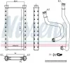 Wärmetauscher, Innenraumheizung NISSENS 707183 Bild Wärmetauscher, Innenraumheizung NISSENS 707183