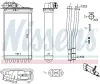 Wärmetauscher, Innenraumheizung NISSENS 71161 Bild Wärmetauscher, Innenraumheizung NISSENS 71161