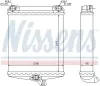 Wärmetauscher, Innenraumheizung NISSENS 72001 Bild Wärmetauscher, Innenraumheizung NISSENS 72001