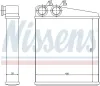 Wärmetauscher, Innenraumheizung NISSENS 72206 Bild Wärmetauscher, Innenraumheizung NISSENS 72206