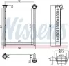 Wärmetauscher, Innenraumheizung NISSENS 72987 Bild Wärmetauscher, Innenraumheizung NISSENS 72987