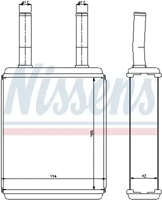 Lüfter, Motorkühlung 12 V 12 V NISSENS 850035 Bild Lüfter, Motorkühlung 12 V 12 V NISSENS 850035