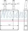 Wärmetauscher, Innenraumheizung NISSENS 77604 Bild Wärmetauscher, Innenraumheizung NISSENS 77604