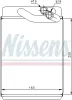 Wärmetauscher, Innenraumheizung NISSENS 77616 Bild Wärmetauscher, Innenraumheizung NISSENS 77616