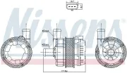 Wasserpumpe, Motorkühlung 12 V NISSENS 831350