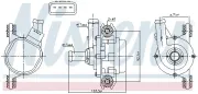 Wasserpumpe, Motorkühlung 12 V NISSENS 831385