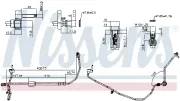 Hochdruckleitung, Klimaanlage NISSENS 840138