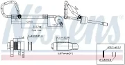 Niederdruckleitung, Klimaanlage NISSENS 841512