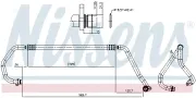 Niederdruckleitung, Klimaanlage NISSENS 847575