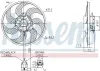 Lüfter, Motorkühlung 12 V NISSENS 850072 Bild Lüfter, Motorkühlung 12 V NISSENS 850072