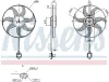 Lüfter, Motorkühlung 12 V NISSENS 850238 Bild Lüfter, Motorkühlung 12 V NISSENS 850238