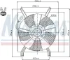 Lüfter, Motorkühlung 12 V NISSENS 85048 Bild Lüfter, Motorkühlung 12 V NISSENS 85048