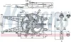 Lüfter, Motorkühlung 12 V NISSENS 85051 Bild Lüfter, Motorkühlung 12 V NISSENS 85051