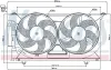 Lüfter, Motorkühlung 12 V NISSENS 85074 Bild Lüfter, Motorkühlung 12 V NISSENS 85074