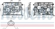 Lüfter, Motorkühlung 12 V NISSENS 85080