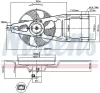 Lüfter, Motorkühlung 12 V NISSENS 85139 Bild Lüfter, Motorkühlung 12 V NISSENS 85139