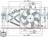 Lüfter, Motorkühlung 12 V NISSENS 85190 Bild Lüfter, Motorkühlung 12 V NISSENS 85190