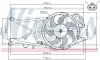 Lüfter, Motorkühlung 12 V NISSENS 85204 Bild Lüfter, Motorkühlung 12 V NISSENS 85204