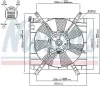 L&uuml;fter, Motork&uuml;hlung 12 V NISSENS 85414